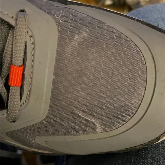 AND1 Men's Charcoal and Orange Athletic Shoes - Picture 8 of 9